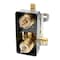 Alfi Brand Brushed Nickel Square Knob 1 Way Thermostatic Shower Mixer AB2601-BN - alternate 2
